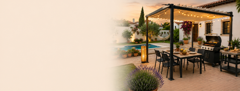 PREPARE O SEU JARDIM PARA RECEBER CONVIDADOS