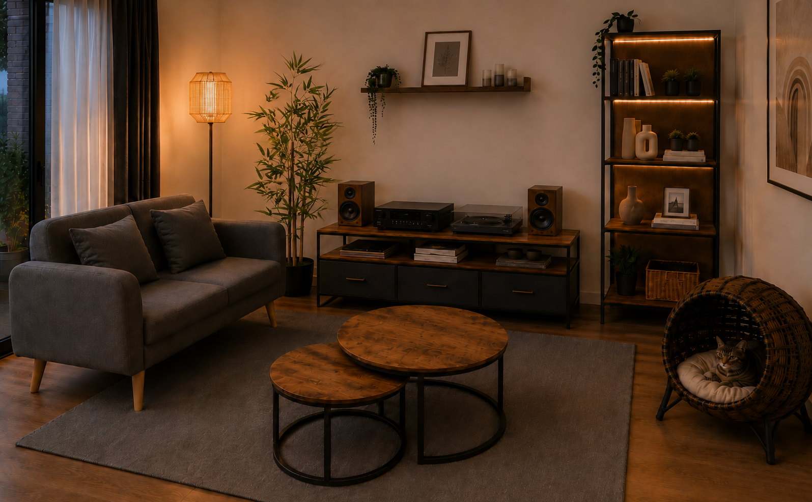 Uma sala com estilo para aproveitar cada momento
