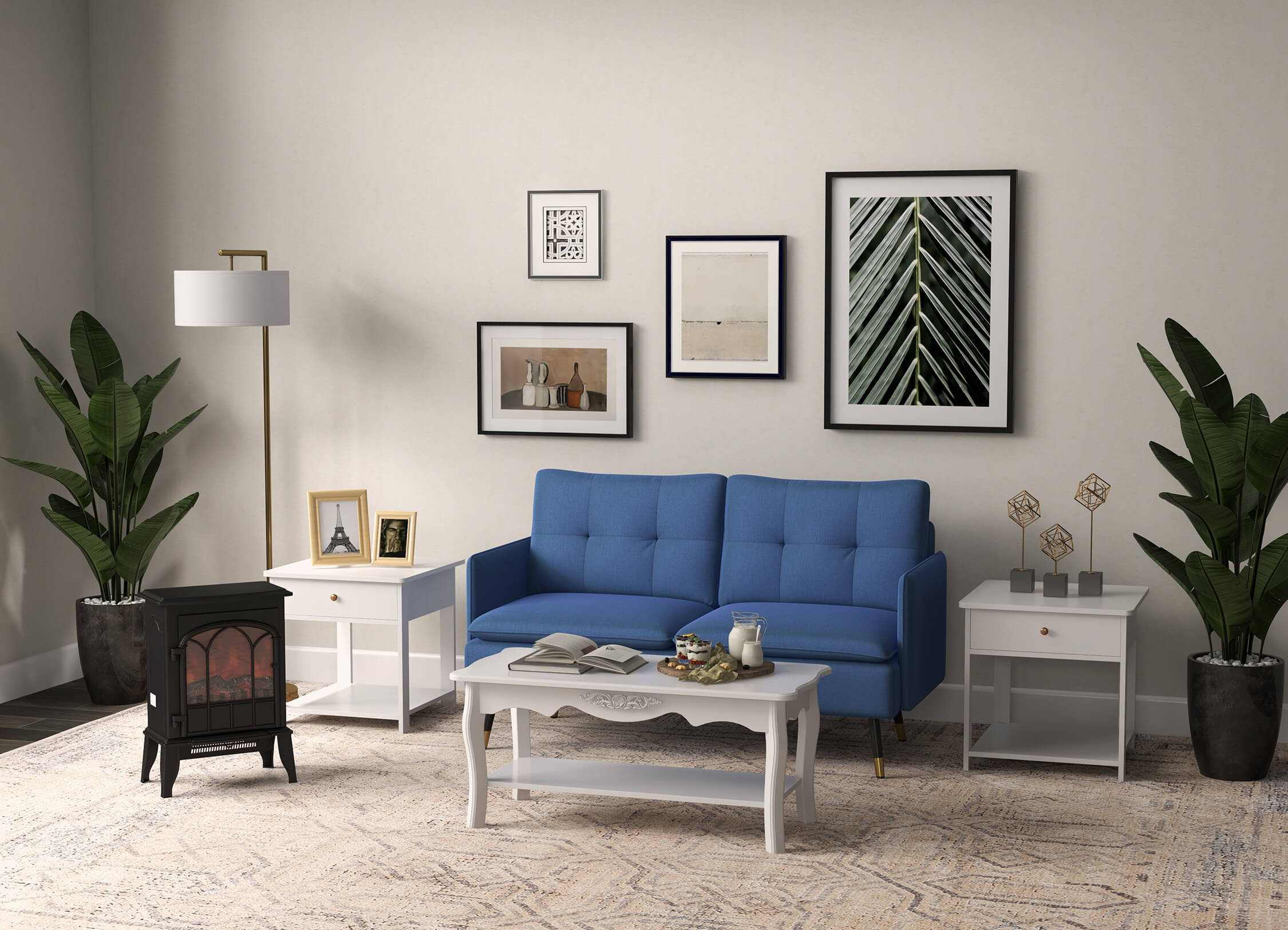 Alege confortul Aosom pentru un living perfect!
