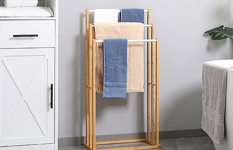 Economisește spațiul prețios - Suport pentru prosoape 