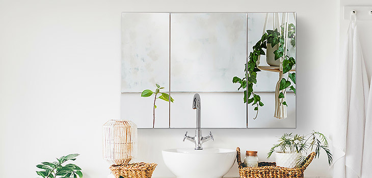 Dulap cu oglindă pentru baie