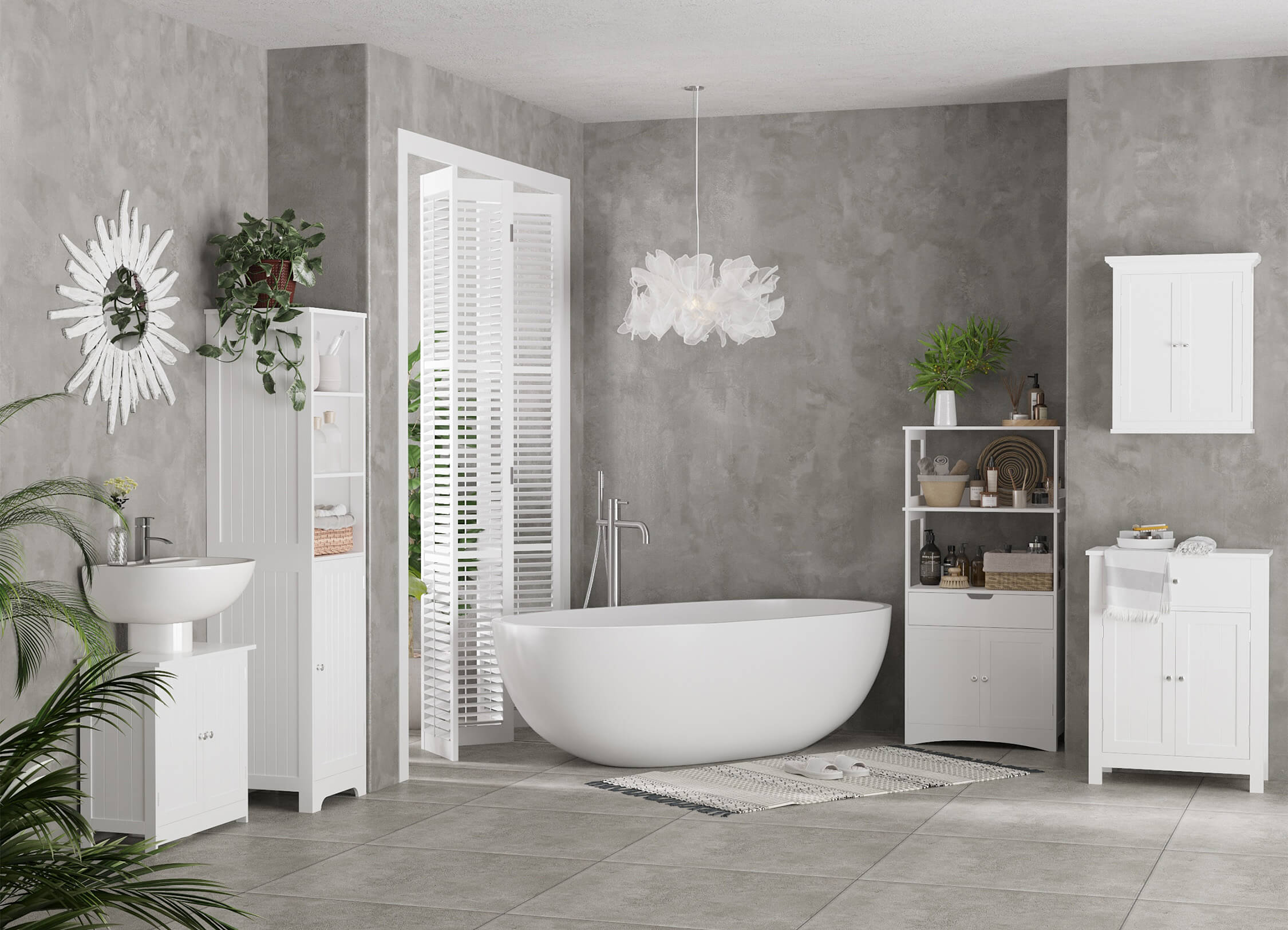 Mobilier de Baie Șic pentru Spații Elegante