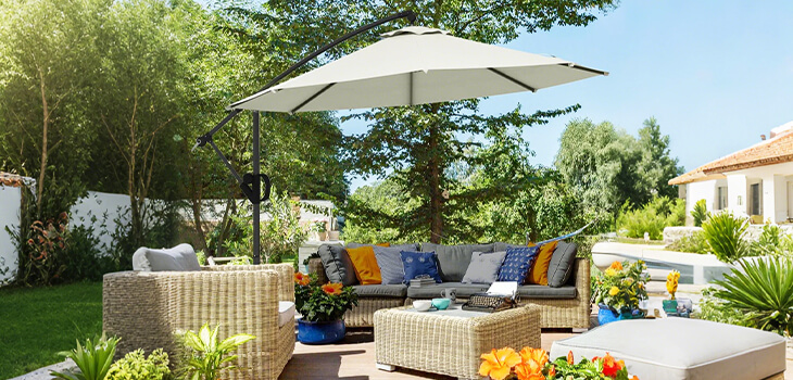 Umbrele de soare pliabile