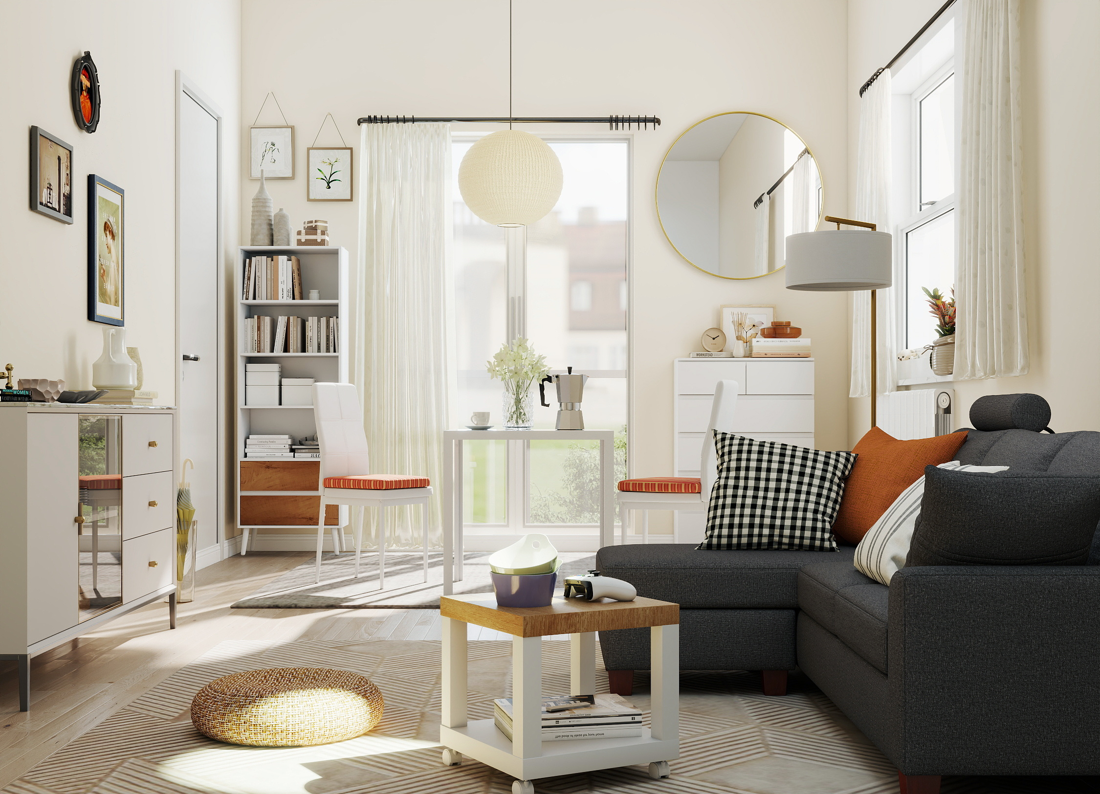 Living Luminos cu Accente Personalizate