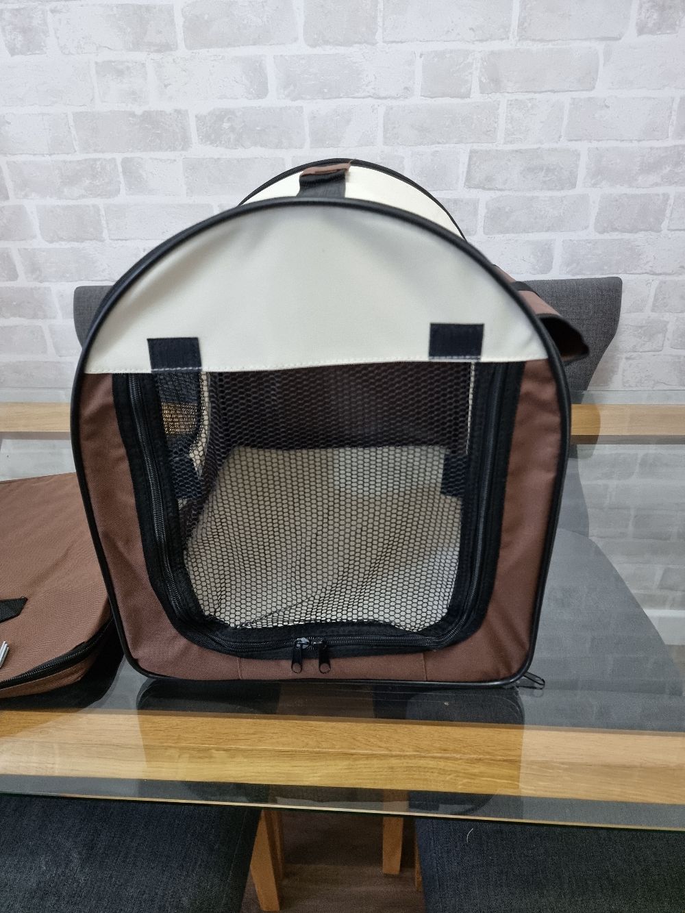 Trasportino Morbido Gatti Trasportino Per Cani E Gatti Duuclume - Morbido, Pieghevole E Sicuro Per Auto Gabbia Viaggio Per Cani Gatti - Foto 12