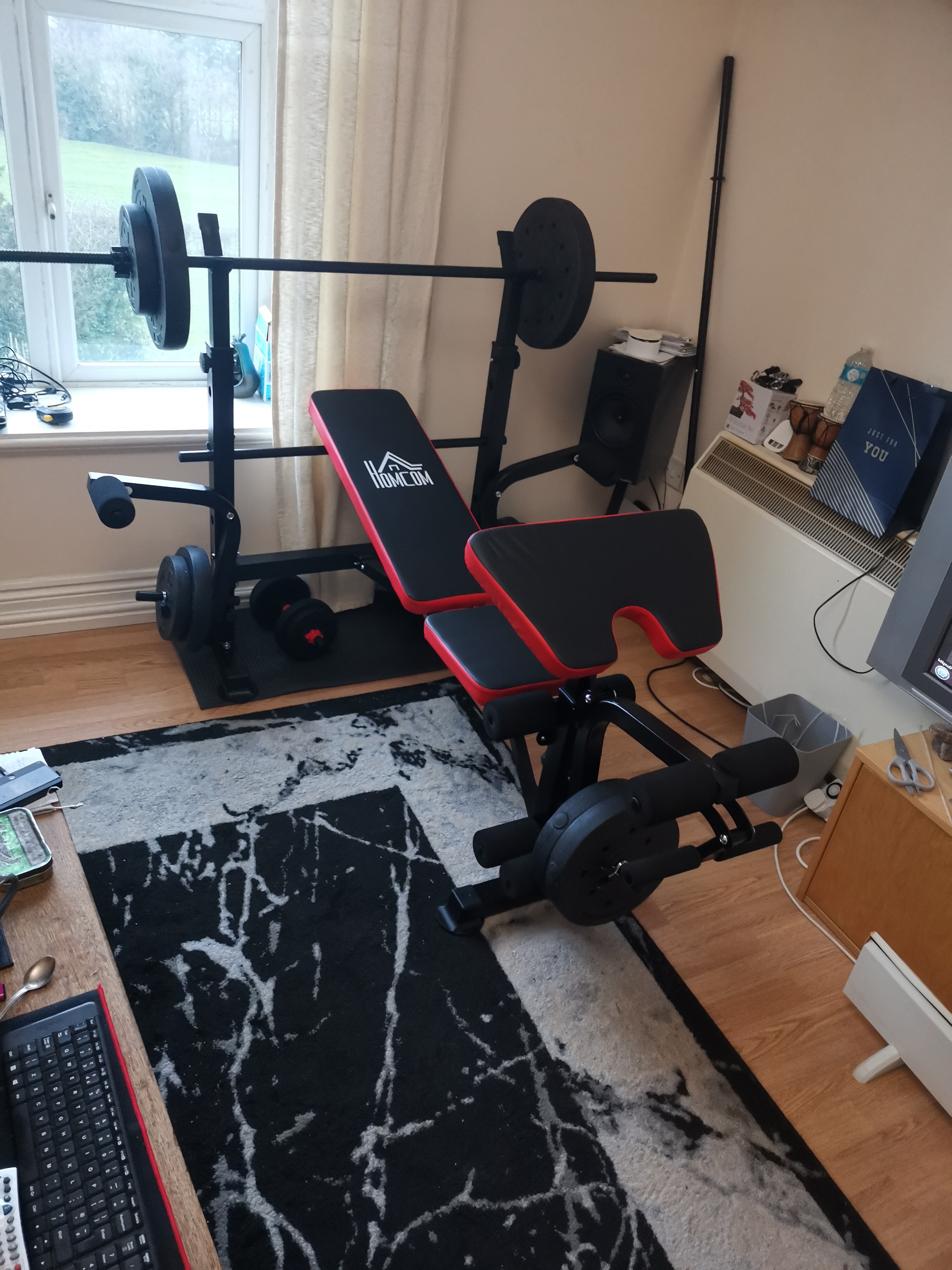 Homcom Weight Training bench