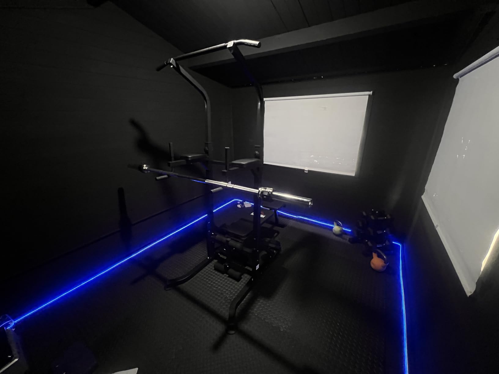 Excellent home workout rack and bench