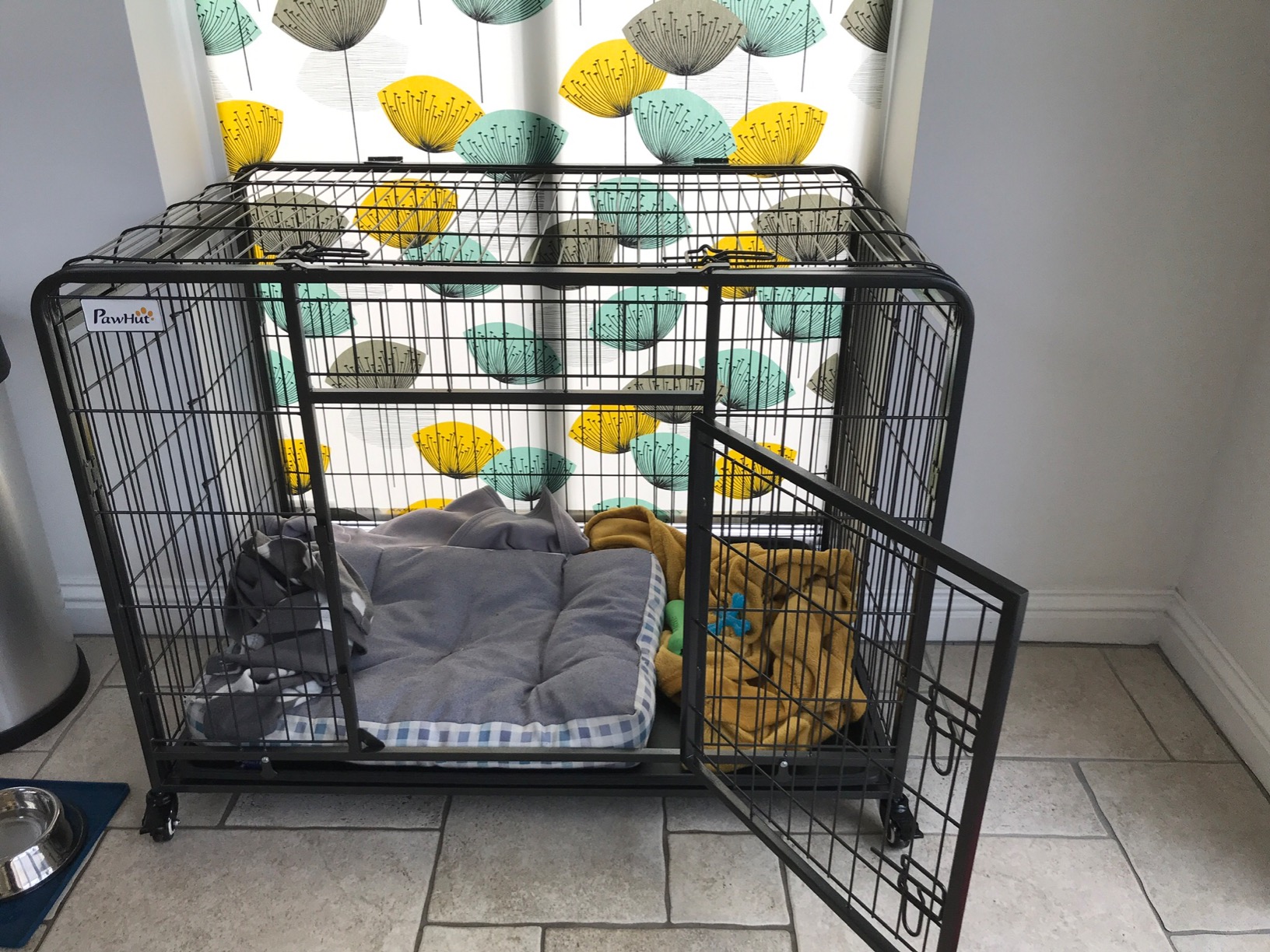PawHut Heavy Duty Dog Crates Foldable Puppy Kennel and Cage Pet Playpen