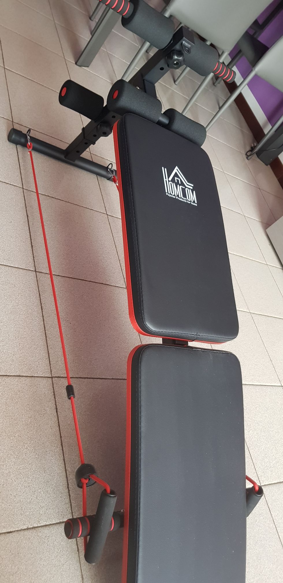 Mipcase Sit Up Halter - Verstellbarer Bauchtrainer Mit Saugnäpfen