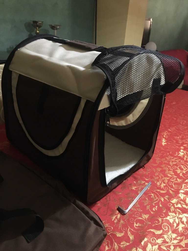 Trasportino Morbido Gatti Trasportino Per Cani E Gatti Duuclume - Morbido, Pieghevole E Sicuro Per Auto Gabbia Viaggio Per Cani Gatti - Foto 5