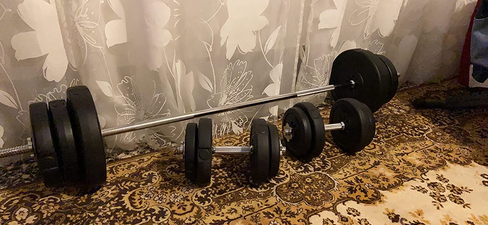 Set Bilanciere E Manubri Con Dischi 60 Kg | Leroy Merlin