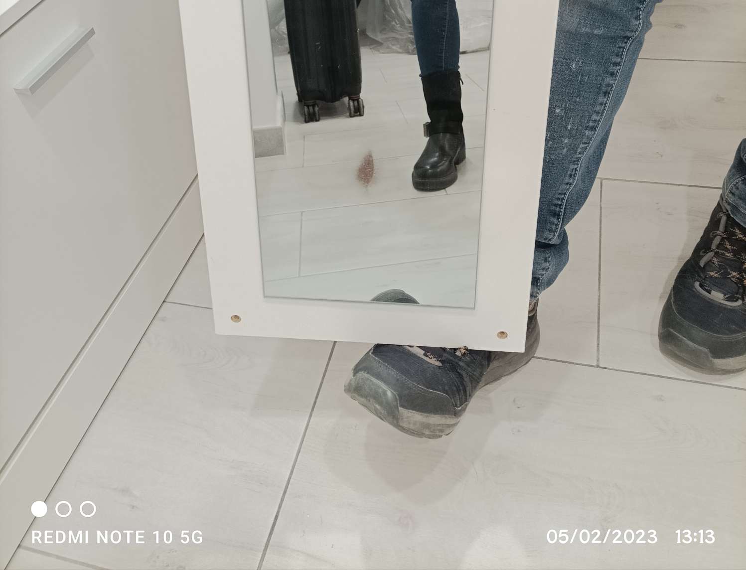 HOMCOM Set Ingresso 3 In 1 - Scarpiera, Specchio E Appendiabiti In Legno 80x27x46.5cm Bianco - Foto 2