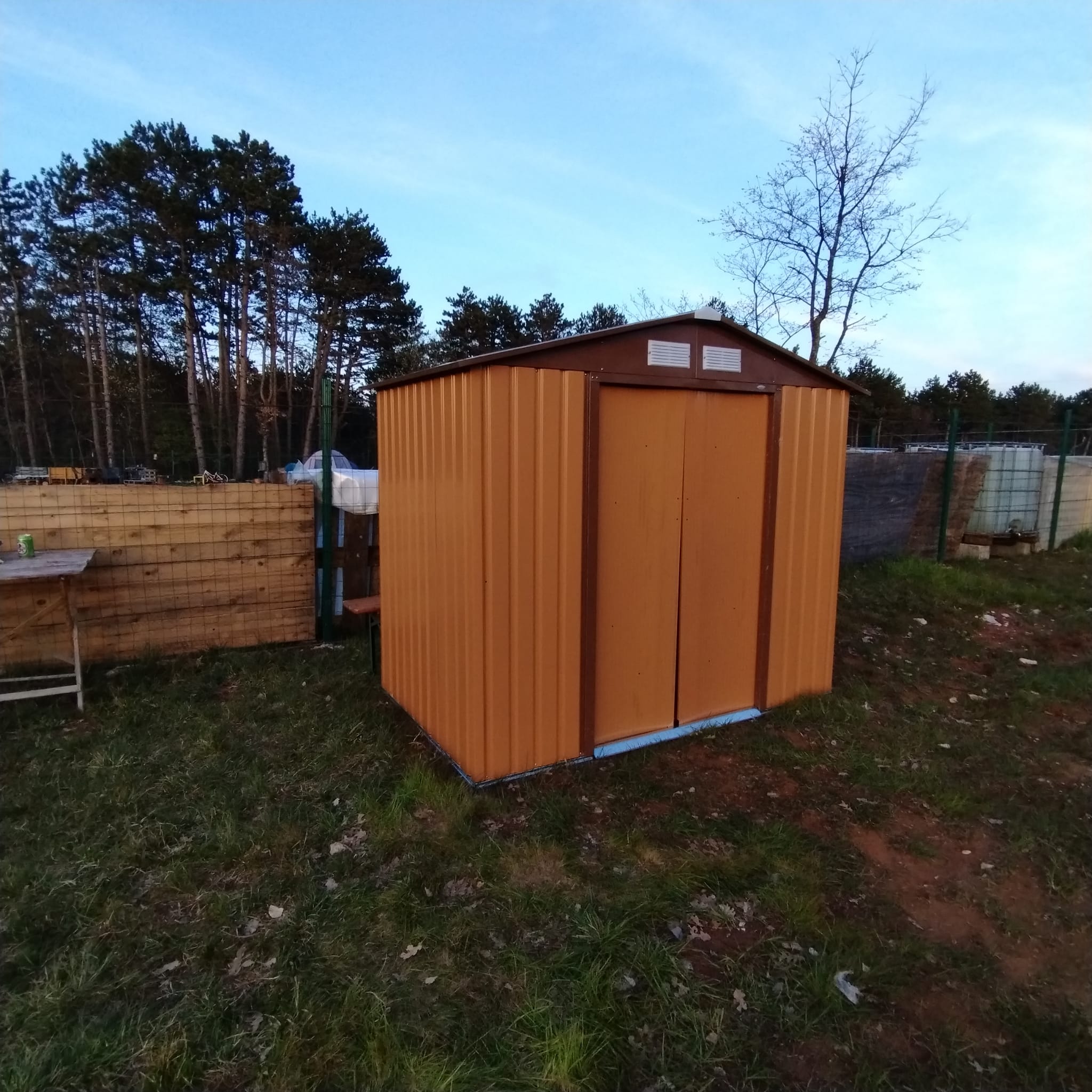 Gerateschuppen Mit Bodenplatte