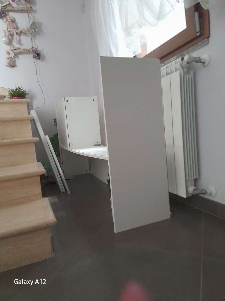 Mobile TV Sospeso HOMCOM 180cm Con Luci LED - Per TV Fino A 75", Nero, Con Telecomando - Foto 7