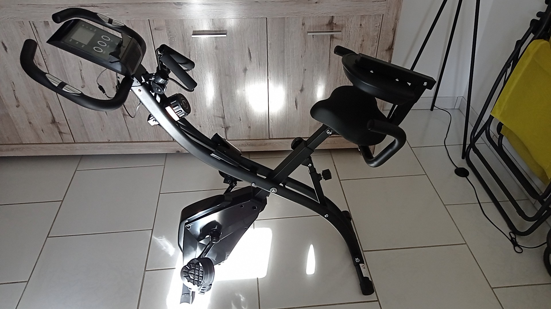 Vélo d'appartement pliable