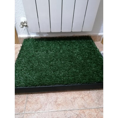 Wc Perros Pasto Sintetico Perro PawHut Inodoro Para Perros Con