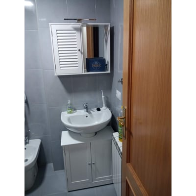 HomCom® Armario para Baño Armario para debajo del Lavabo o Fregadero