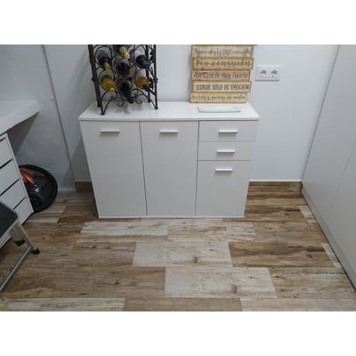 HomCom® Armario Gabinete Mueble Organizador de Almacenaje Multiusos de