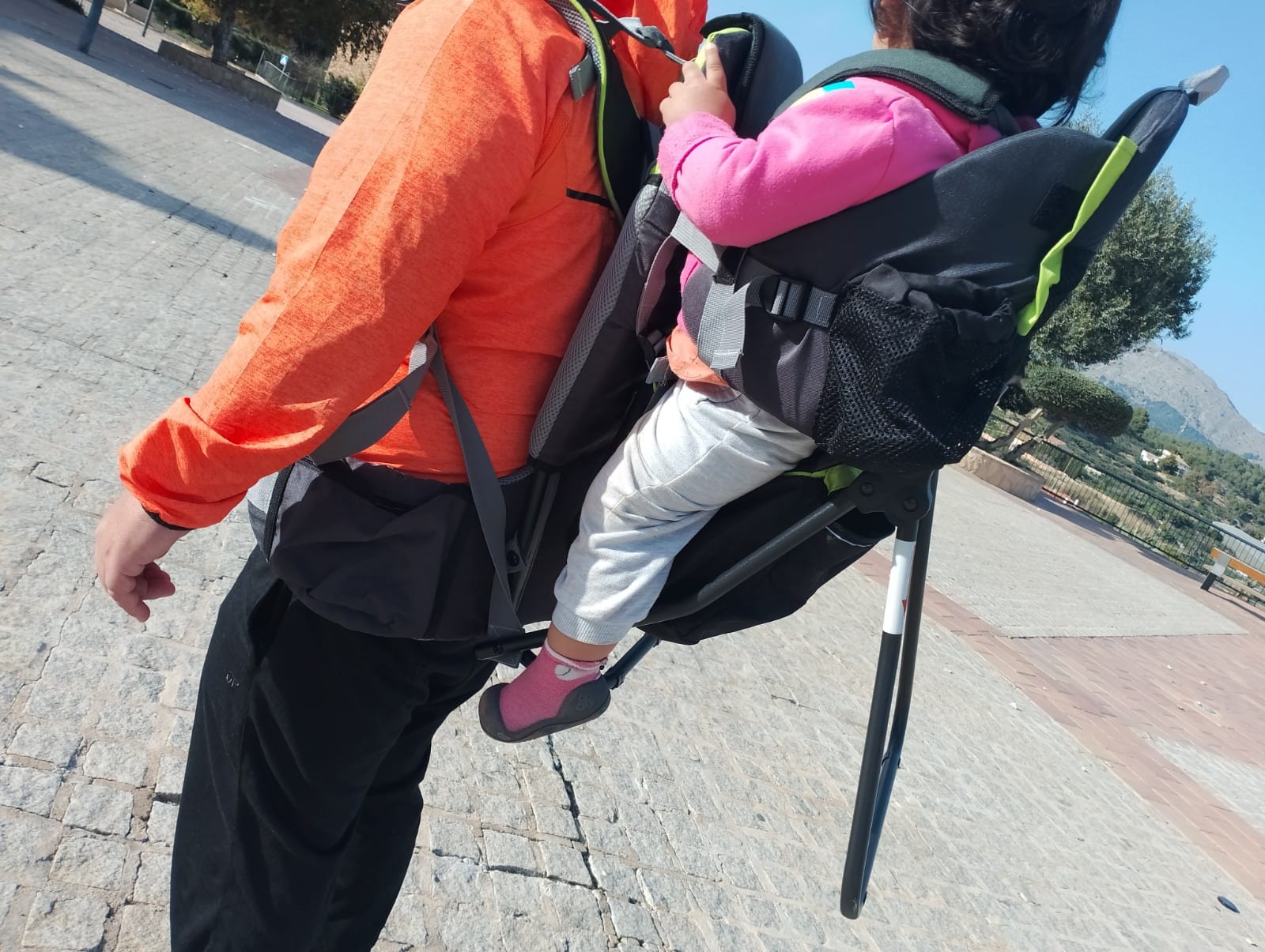 Baby Backpack Carrier for Hiking Child Carrier w/ Rain Cover