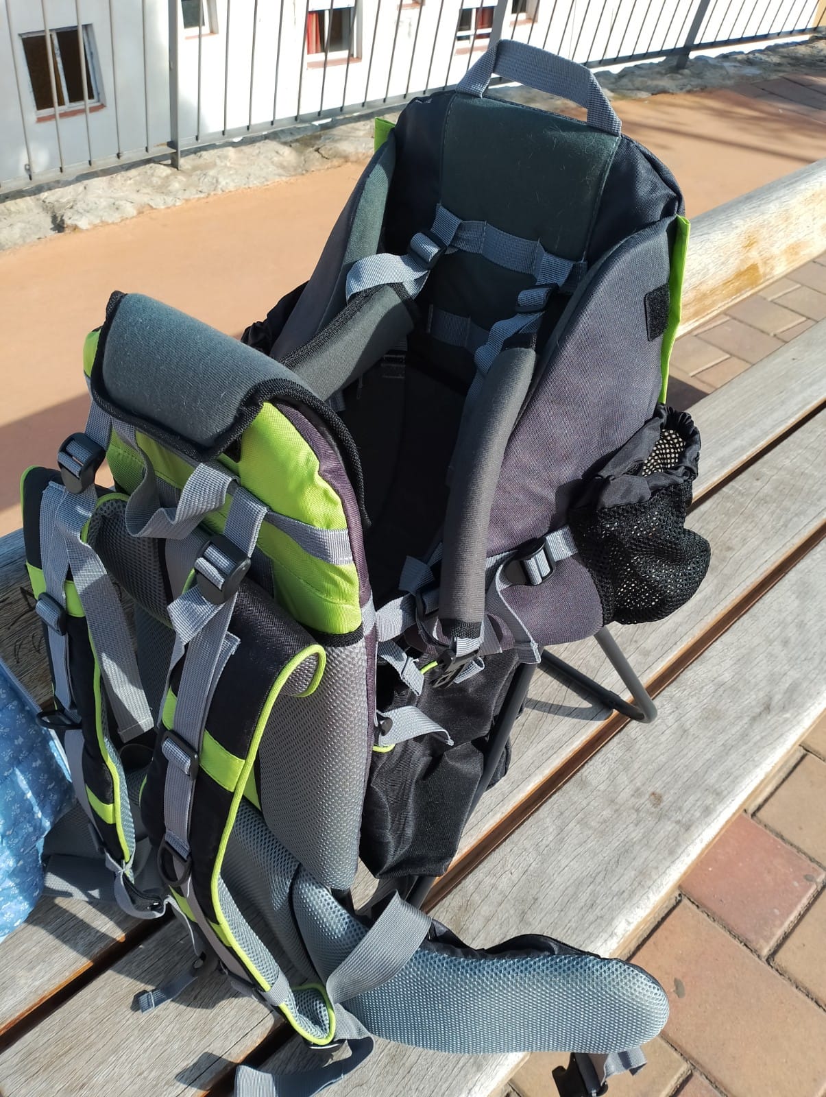 Baby Backpack Carrier for Hiking Child Carrier w/ Rain Cover