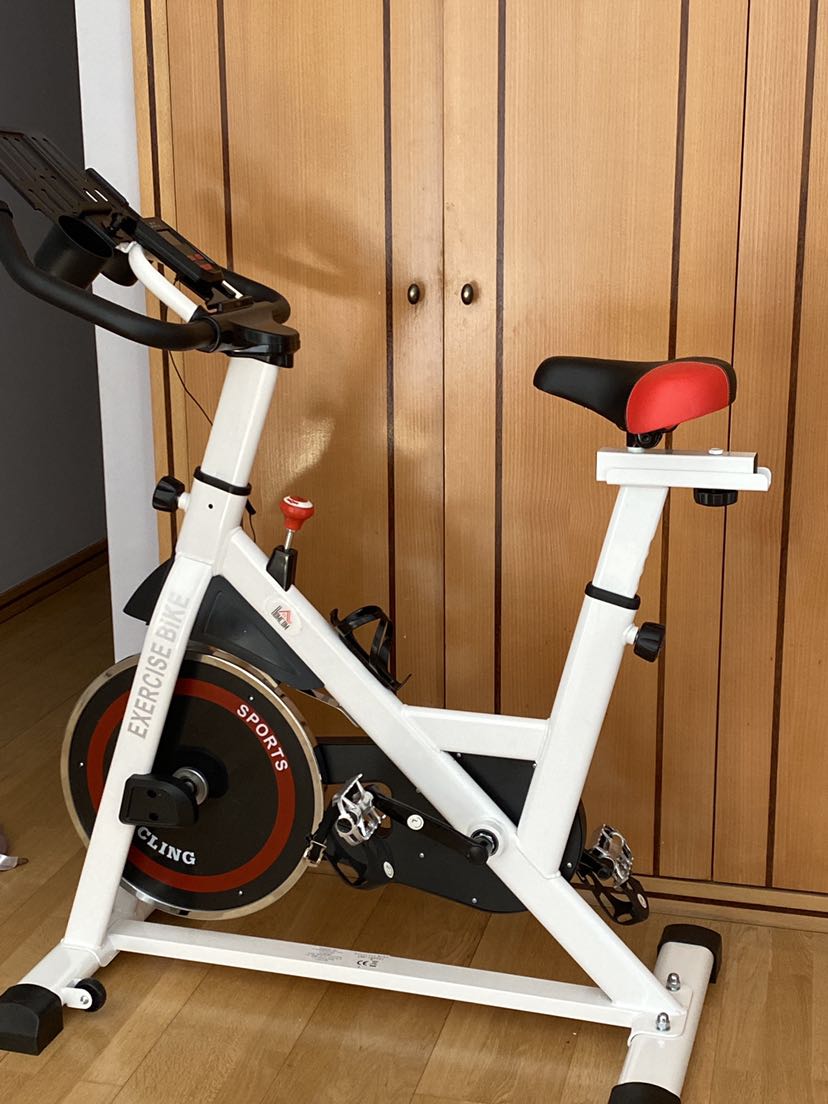Cyclette Professionale LABGREY Con Volano 15kg - Bicicletta Indoor Con Schermo LCD, Regolabile Per Casa - Foto 8