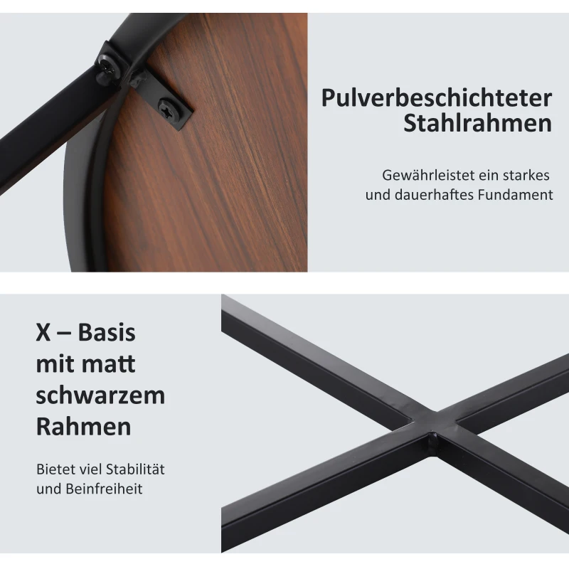 HOMCOM TV lowboard tv-tafel tv-meubel met kast 2 lades houten poten woonkamer wit 120 x 28 x 44 cm