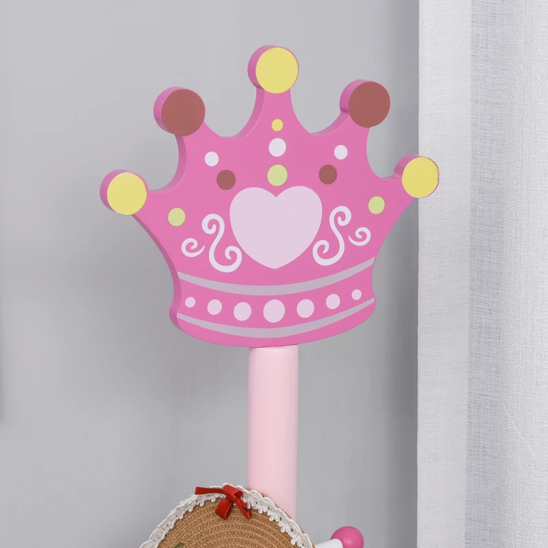 HOMCOM kinderkamer kapstok met 8 haken