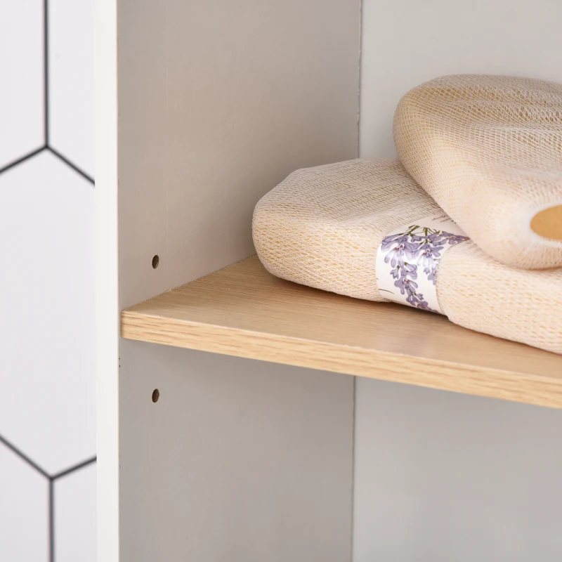 kleankin badkamerplank badkamerkast keukenkast kast 3 planken natuur