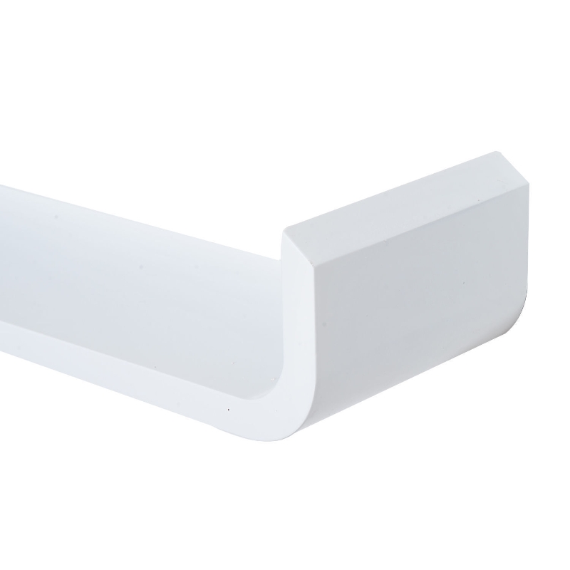 Wandplank 3 st. CD-rekken rekkenset hangend rek boekenrek decoratieve plank wit