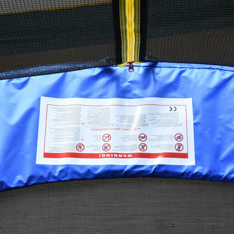 HOMCOM Randafdekking veerafdekking randbescherming voor trampoline 305 cm