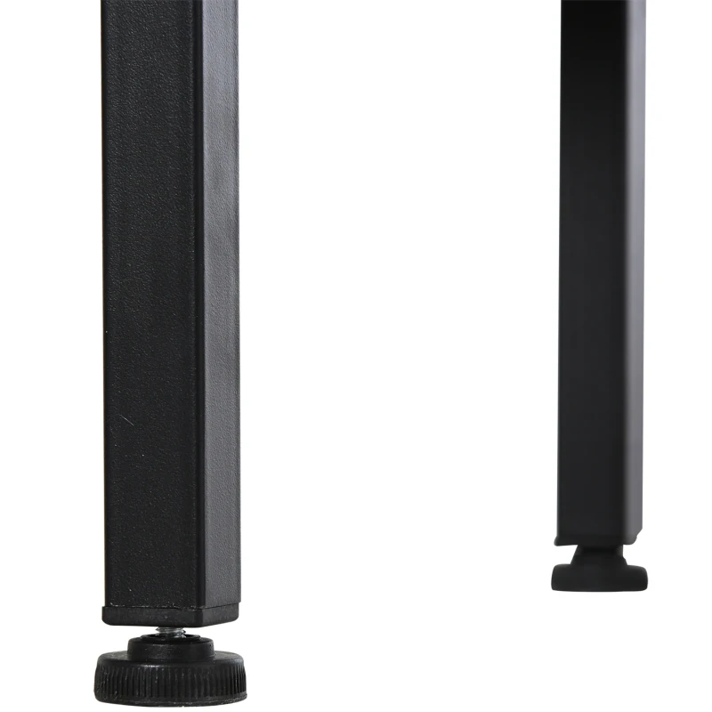 HOMCOM vrijstaande stelling boekenkast plankenstelling 3-laags industriële stijl spaanplaat bruin