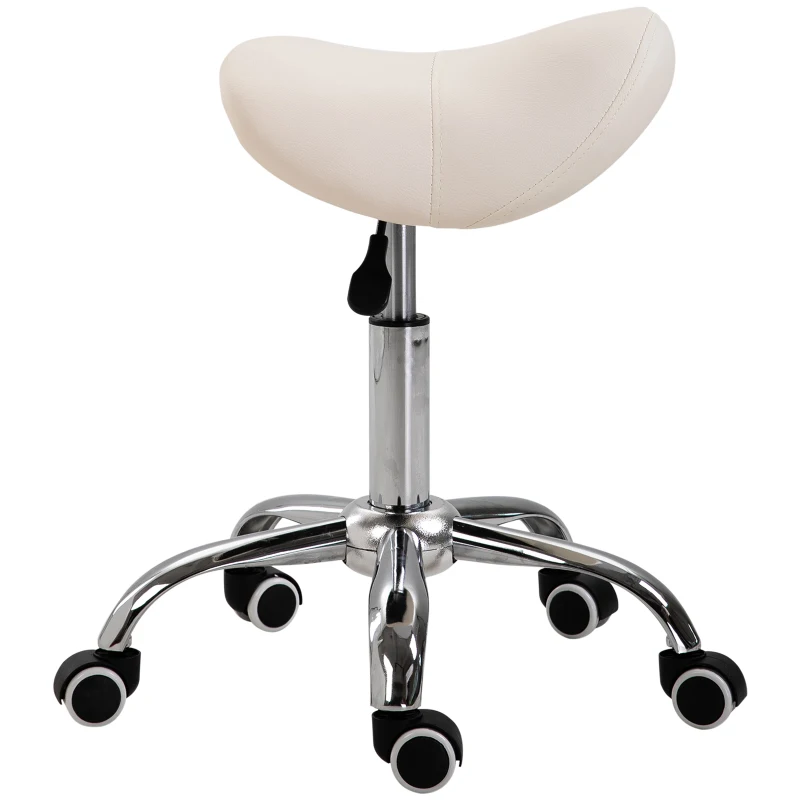 HOMCOM zadelkruk werkkruk draaistoel