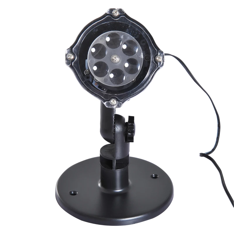 projectielamp kerst projector ledlamp sneeuwvlok Waterdicht ABS