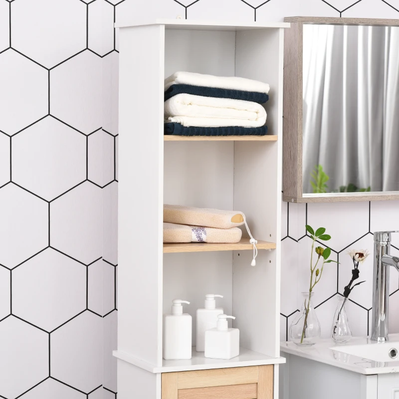 kleankin badkamerplank badkamerkast keukenkast kast 3 planken natuur