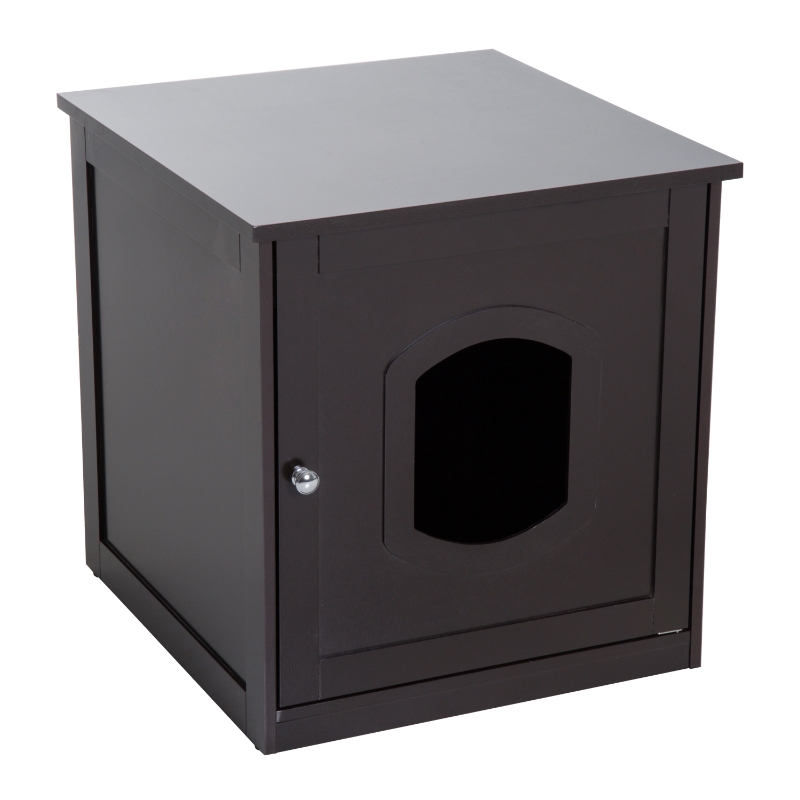 Kattenhuis voor kattenbed, kattentoilet kattenkast kattenbak MDF bruin