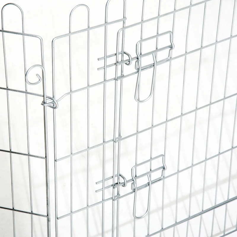 PawHut ren puppy-uitloop box puppyraster 8-delig | Aosom.de