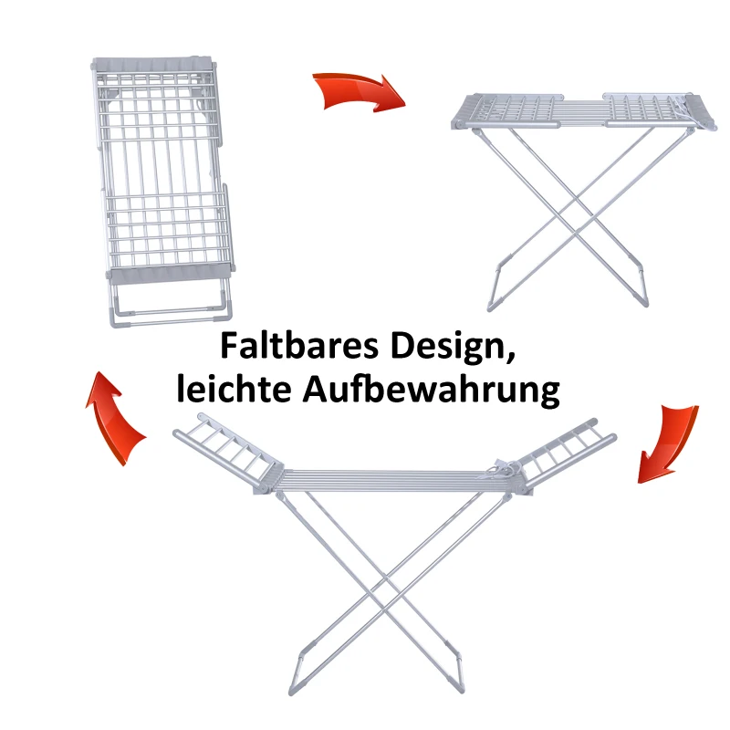 Elektrisch verwarmde droogrek rekken wasdroger droogtoren droger