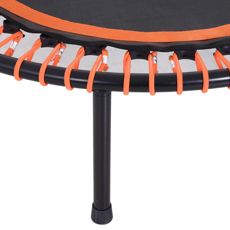 Trampoline fitness trampoline yoga tuintrampoline in hoogte verstelbaar met handgreep