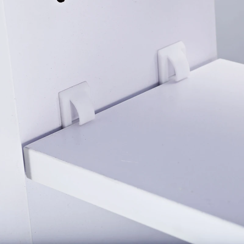 HOMCOM® spiegelkast badspiegel wandspiegel badkamerkast badkamerspiegel