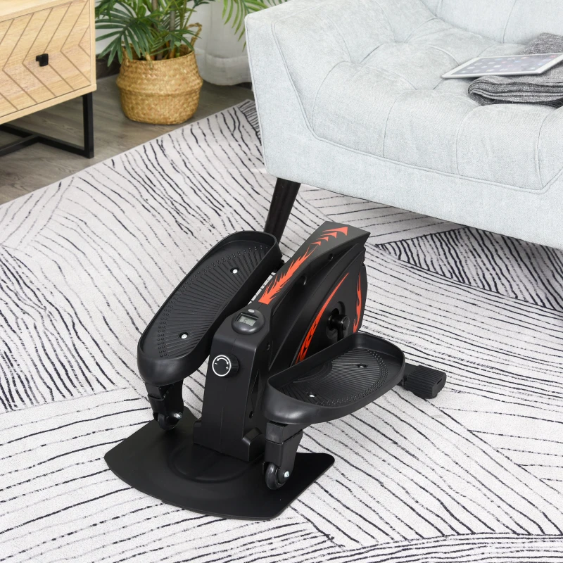 HOMCOM Mini stepper met LCD-monitor