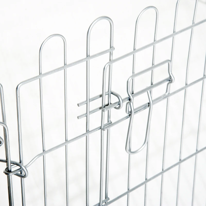 PawHut ren puppy-uitloop box puppyraster 8-delig | Aosom.de