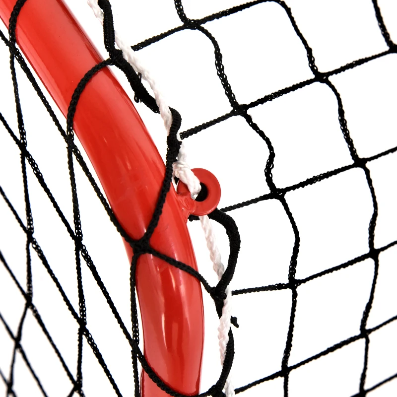 Buiten vrije tijd draagbaar hockeydoel snel inklapbaar voetbaldoel van stalen buizen