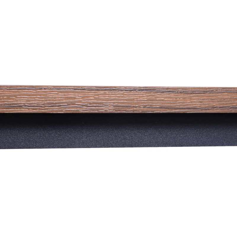 HOMCOM salontafel salontafel met opbergruimte bijzettafel voor woonkamer metalen frame retro