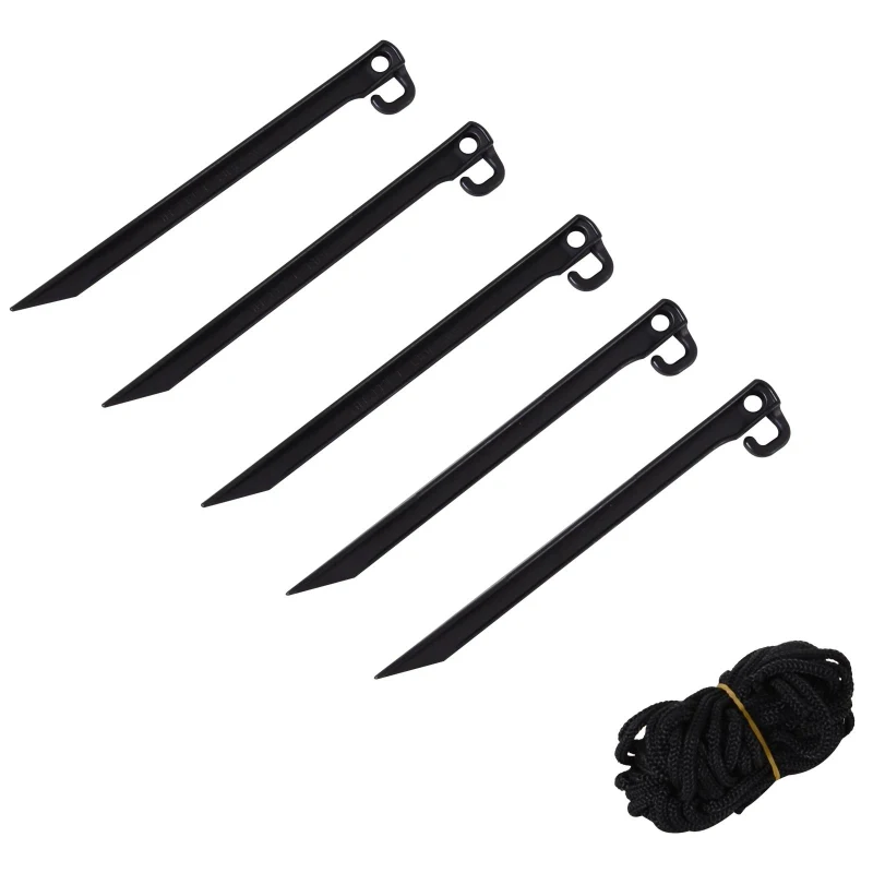 HOMCOM Opblaasbare skisneeuwman met ledverlichting