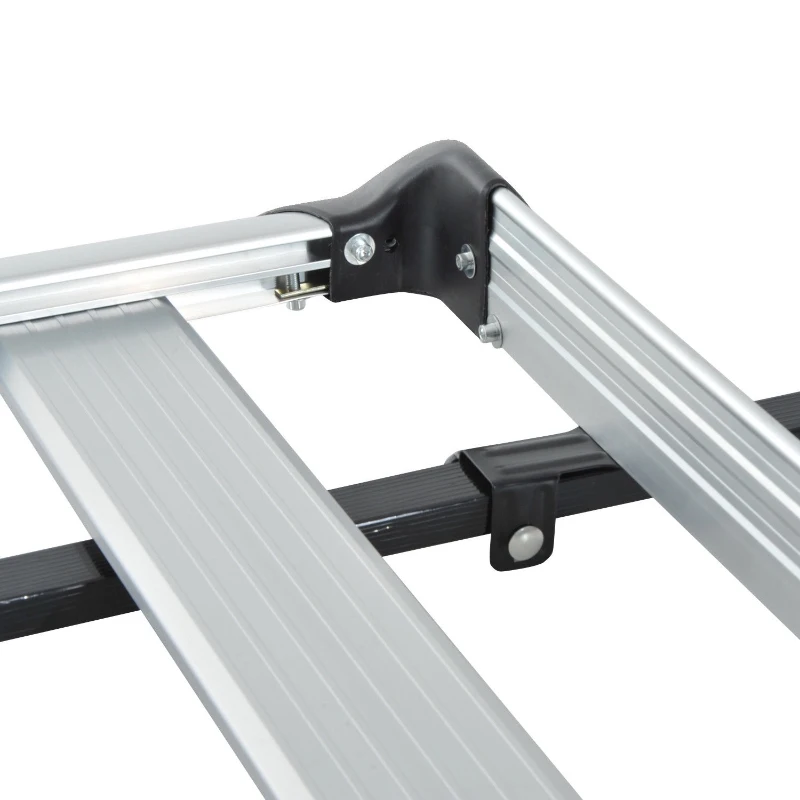 bagagedrager imperiaal bagagemand universeel auto aluminium 75 kg 110 cm zilver