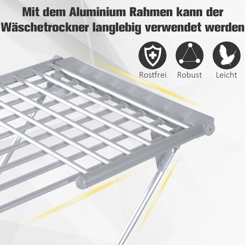 Elektrisch verwarmde droogrek rekken wasdroger droogtoren droger