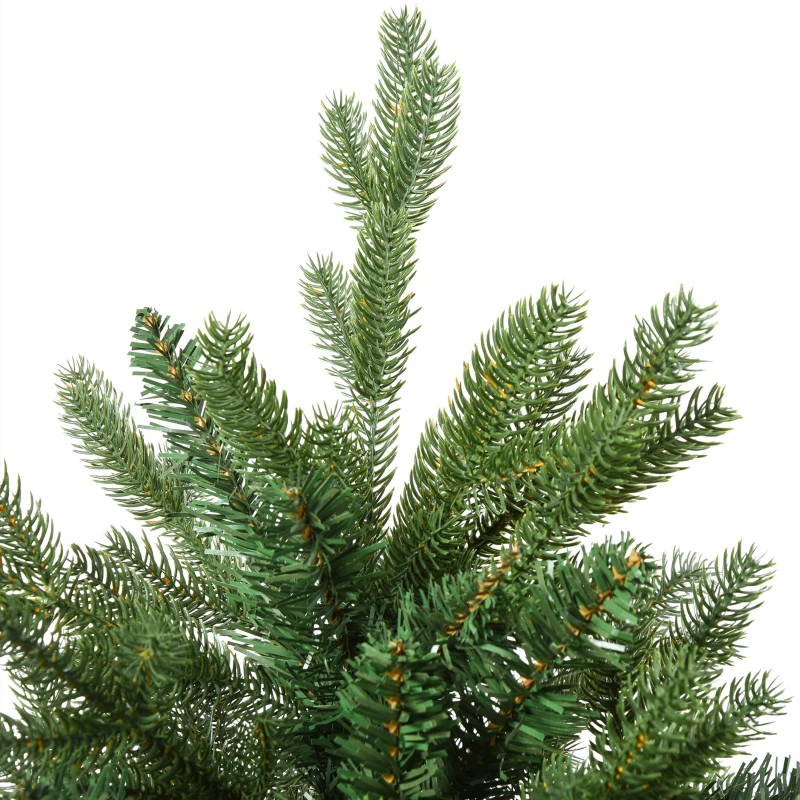 kunstkerstboom 1,8 m kerstboom dennenboom 1853 takken metalen voet PVC
