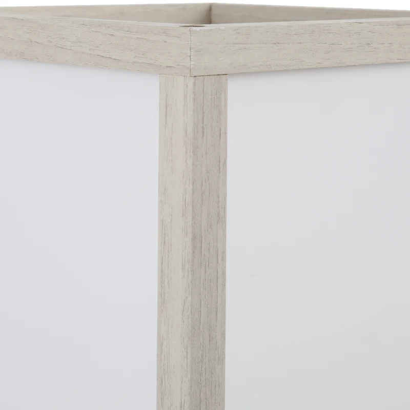 HOMCOM vloerlamp staande lamp met 3 planken