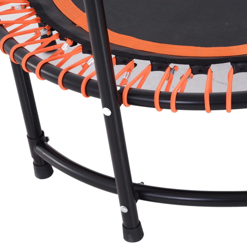 Trampoline fitness trampoline yoga tuintrampoline in hoogte verstelbaar met handgreep