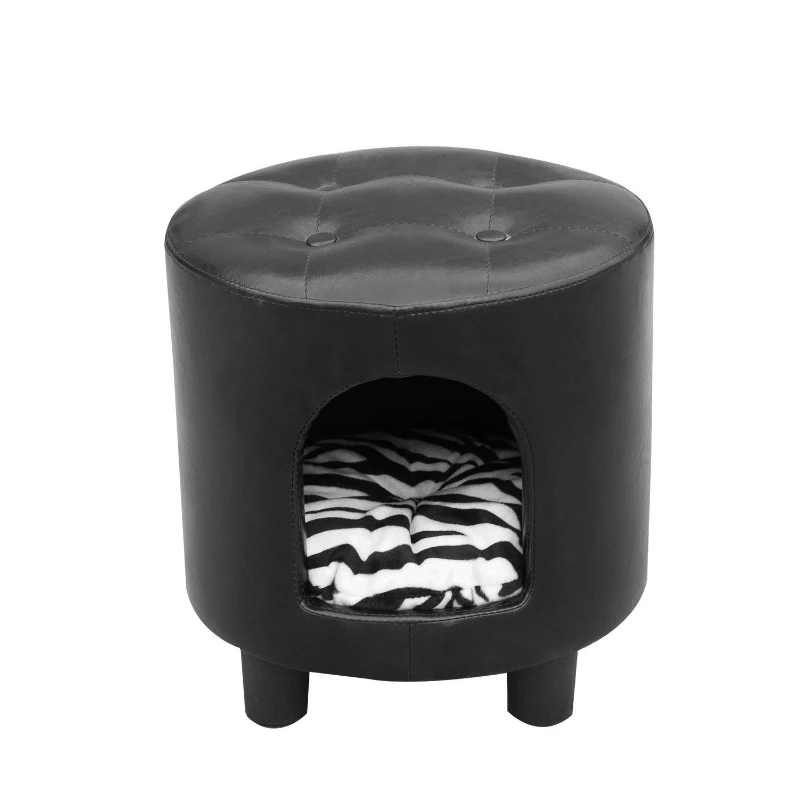 Hondenhut hondenhuis hondenbed krukje zitkruk kattenbed